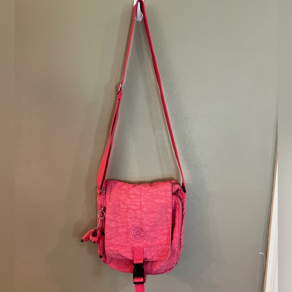 Kipling Bags Kipling Lancelot Crossbody Bag In Hot Pink With